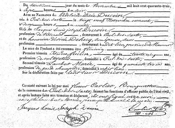 Ducoin Adélaïde Elisée