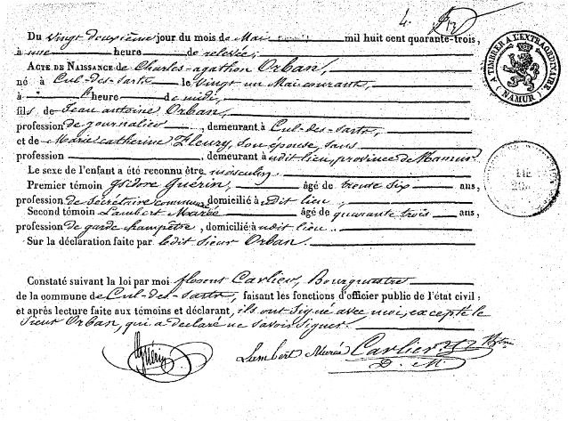 Orban Charles Agathon