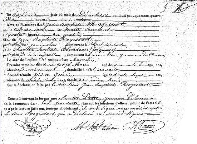 Rogissart Jean Baptiste