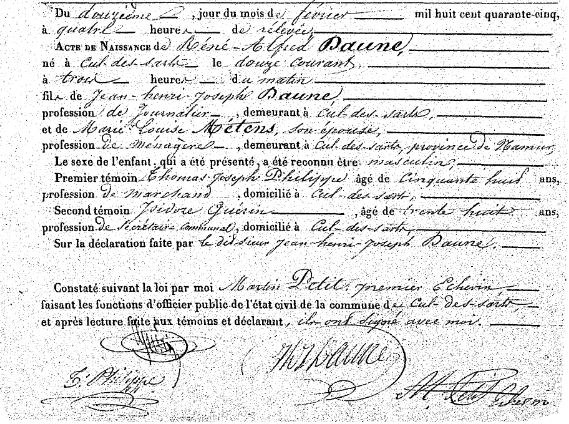 Daune René Alfred