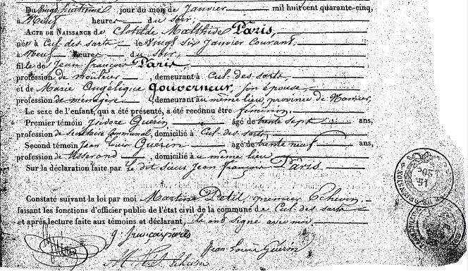 Paris Clotilde Mathilde