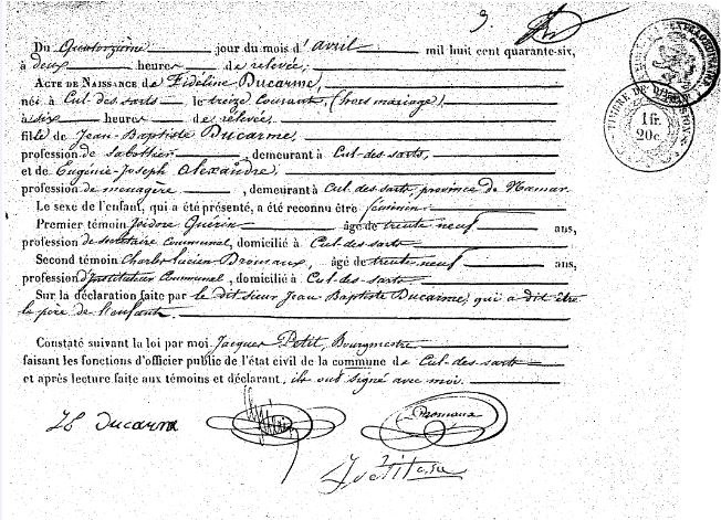 Ducarme Fidéline