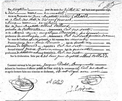 Collard Jean Baptiste Victor