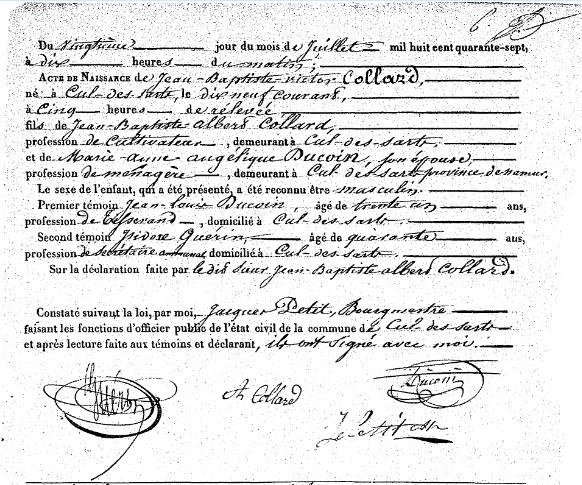 Collard Jean Baptiste Victor