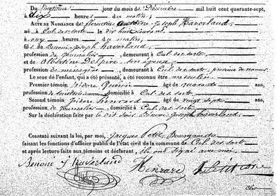 Haverland Florentin Antoine Joseph