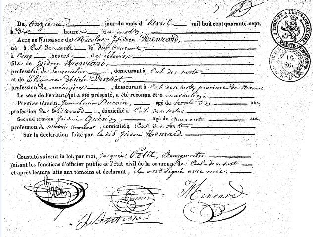 Henrard Nicolas Isidore