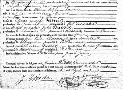 Jamin Ortense Stéphanie