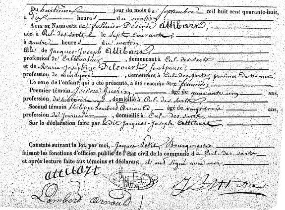 Attibart Falénie Désirée