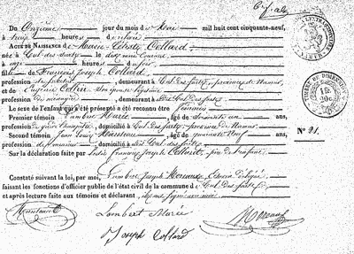Collard Marie-Céleste