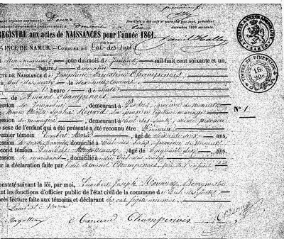 Champenois Joséphine-Ernestine
