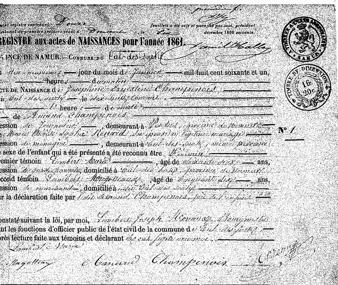 Champenois Joséphine-Ernestine