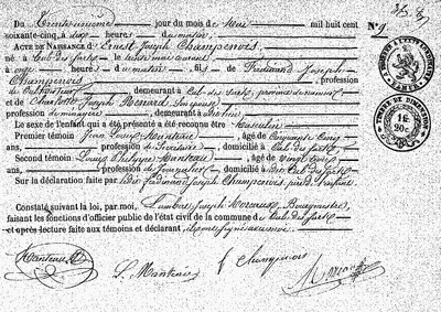 Champenois Ernest-Joseph