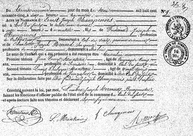 Champenois Ernest-Joseph