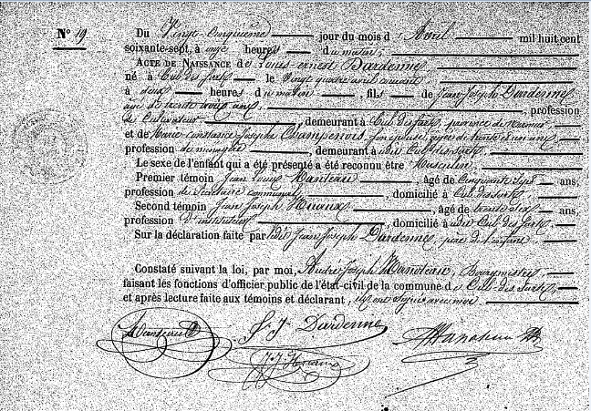 Dardenne Louis-Ernest