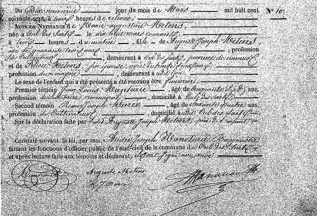 Métens Marie-Augustine