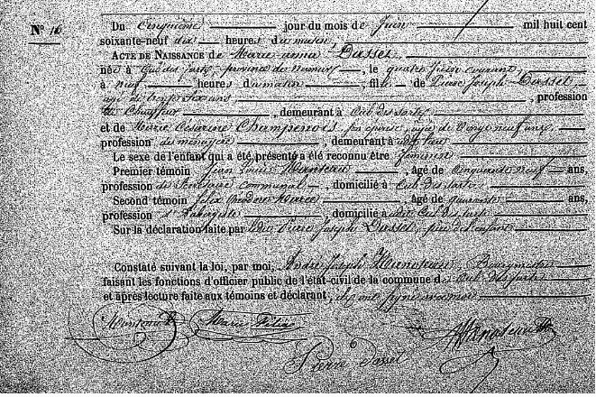 Dasset Marie-Anna