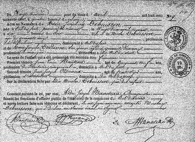 Debuisson Marie-Joséphine