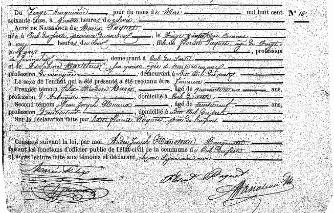 Paquet Maria