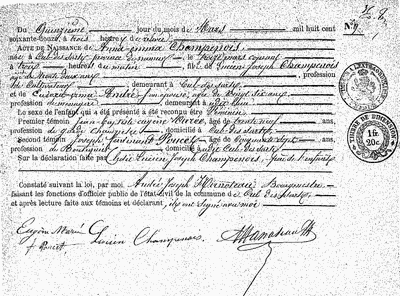 Champenois Anna-Emma