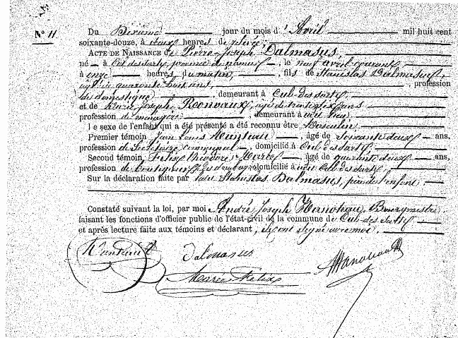 Dalmasus Pierre -Joseph