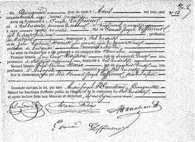 Laffineur Émile