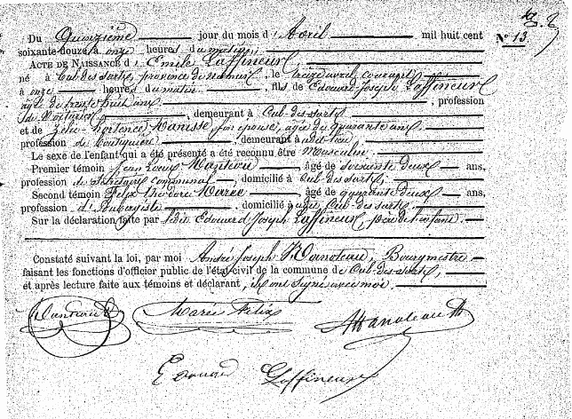 Laffineur Émile