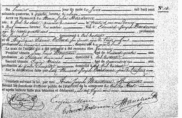 Dardenne Marie-Julia