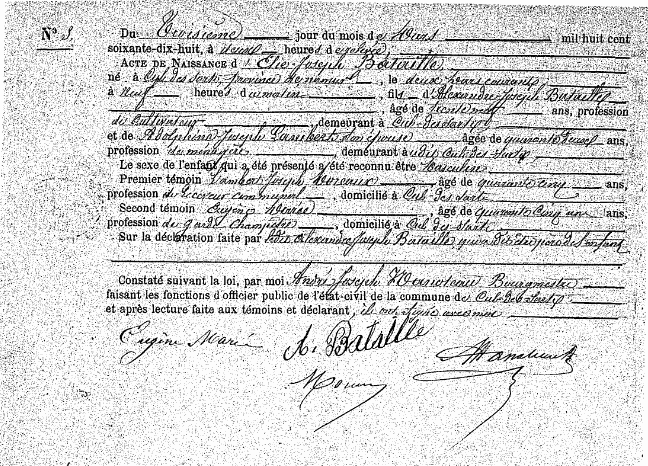 Bataille Elie-Joseph