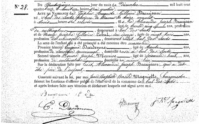 Beaujean Zéphir-Auguste-Gillain