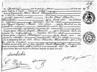 Chamberlin Henri-Ernest