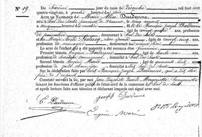 Dardenne Marie-Alice
