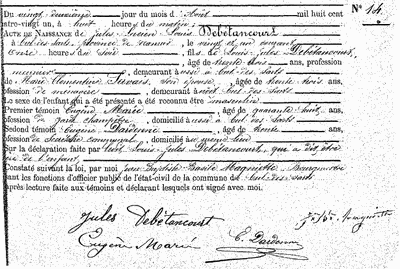 Debétancourt Jules-Lucien-Louis