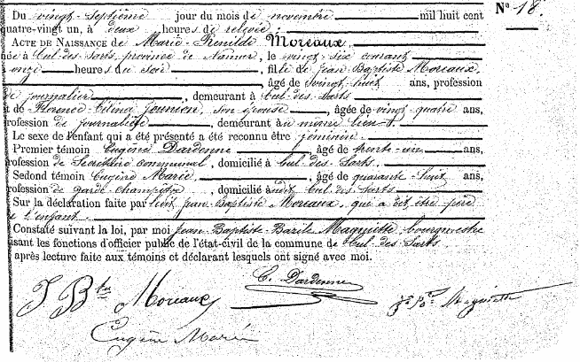 Moreaux Marie-Renilde