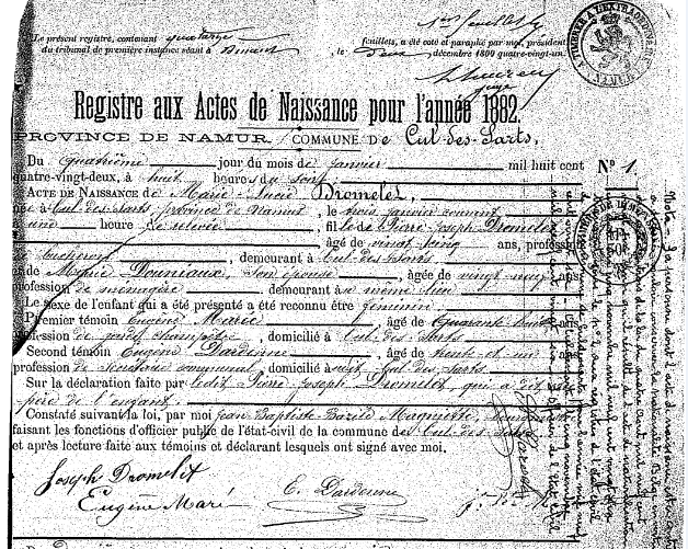 Dromelet Marie-Lucie