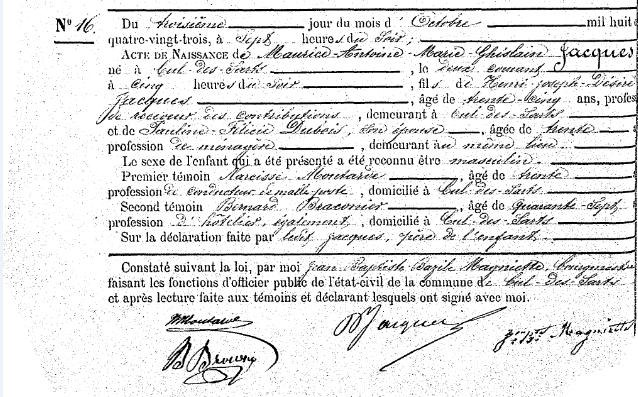 Jacques Maurice-Antoine-Marie-Ghislain