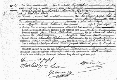 Crémer Nicolas-Maurice