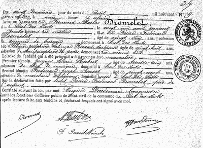 Dromelet Fernand-Charles