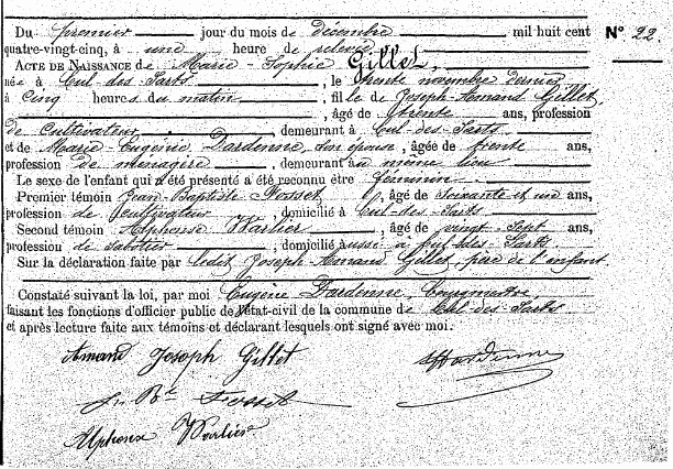 Gillet Marie-Sophie