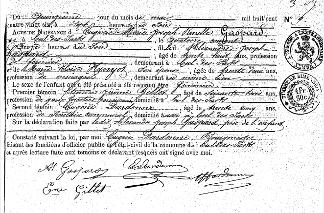 Gaspard Eugénie-Marie-Joseph-Renelle