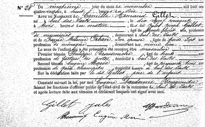 Gillet Camille-Armand