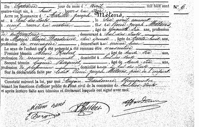 Métens Achille-Joseph