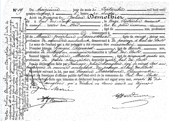 Demorthier Julien