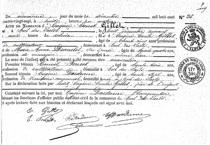 Gillet Eugène-Ernest