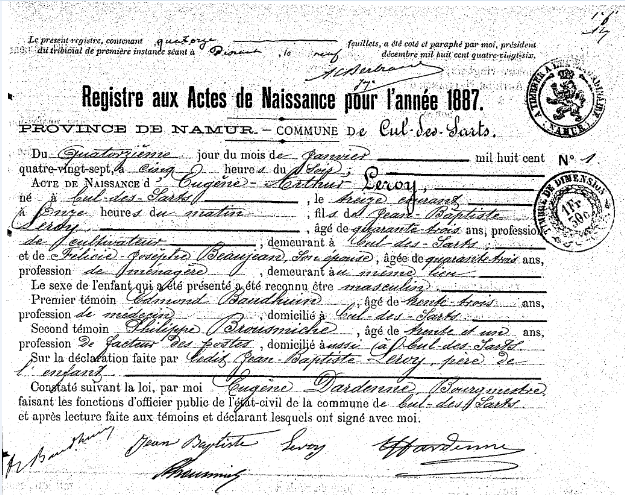 Leroy Eugène-Arthur
