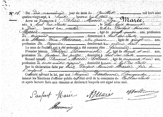 Marée Alice-Marie-Iza