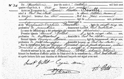 Dewelle Marie-Bertha
