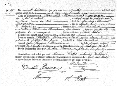 Dromaux Brunille-Hermance