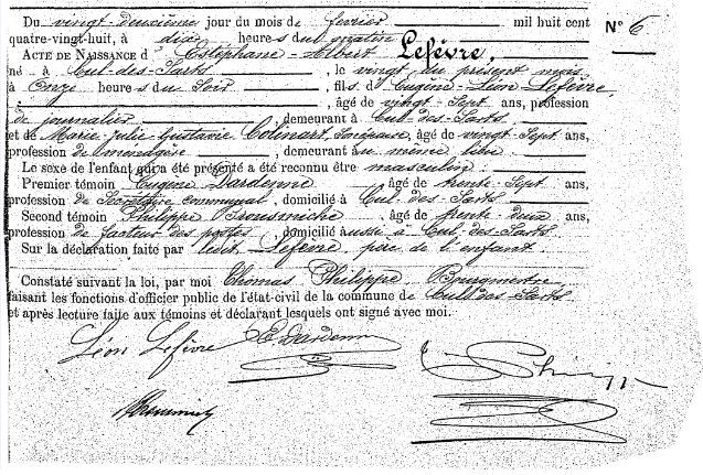 Lefèvre Estéphane-Albert