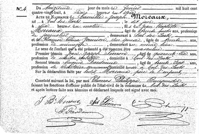 Moreaux Camille-Joseph