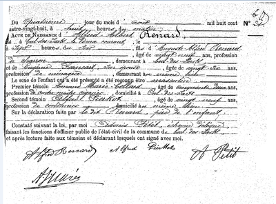 Renard Alfred-Albert
